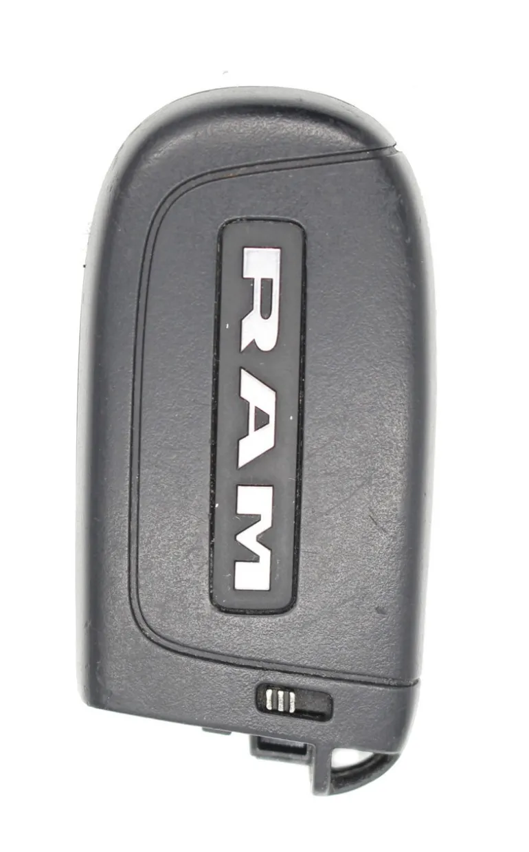Unrefurbished OEM Dodge Ram 60977853 M3M-40821302 4 Button Key Fob - Grade C