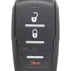 Unrefurbished OEM Dodge Ram OHT-4882056 3 Button Key Fob - Grade A