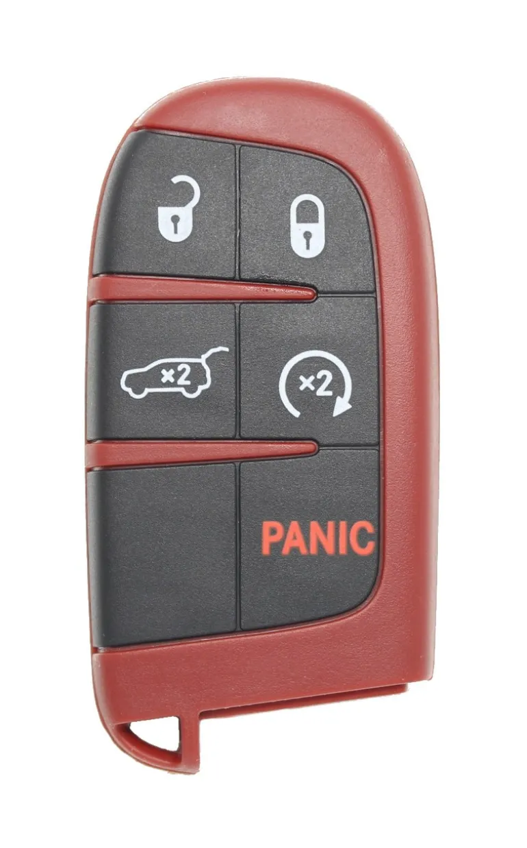 Unrefurbished OEM Dodge SRT 68467666 AA 5 Button Key Fob - Grade A