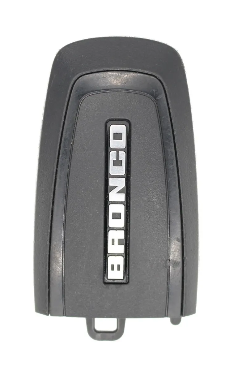 Unrefurbished OEM Ford Bronco M2DT-16K601-AB M3N-A2C931423 3 Button Key Fob - Grade C
