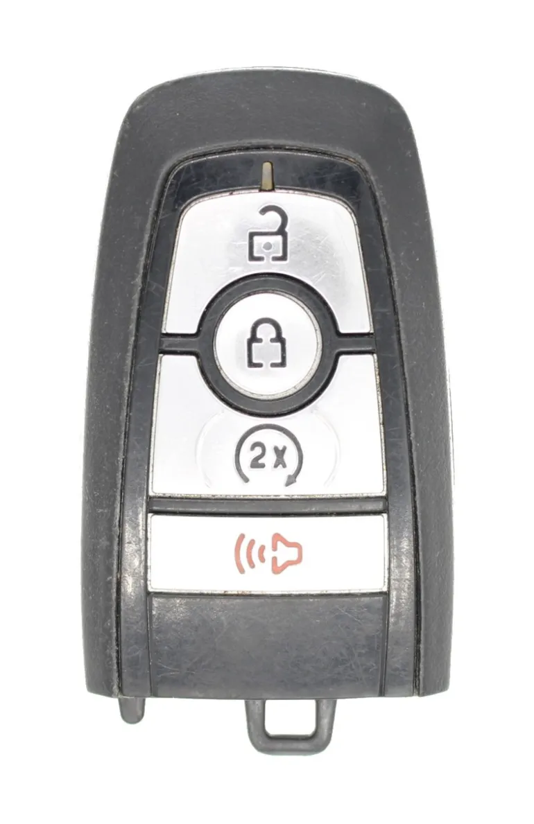 Unrefurbished OEM Ford Bronco M2DT-15K601-CB M3N-A2C931426 4 Button Key Fob - Grade C