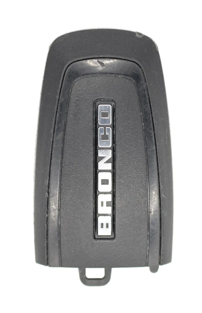 Unrefurbished OEM Ford Bronco M2DT-15K601-CB M3N-A2C931426 4 Button Key Fob - Grade C