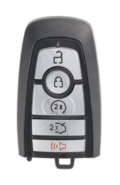 Unrefurbished OEM Ford HC3T-15K601-BD M3N-A2C931426 5 Button Key Fob - Grade A