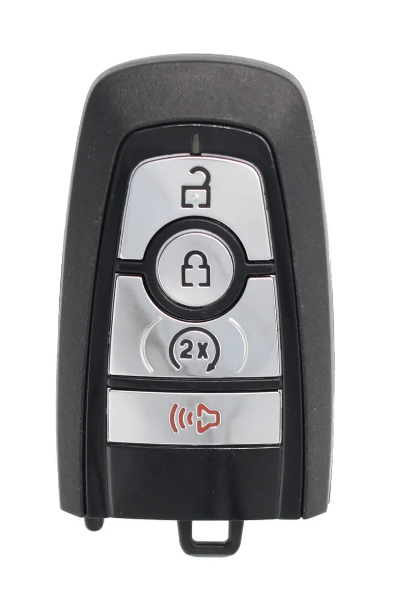 Unrefurbished OEM Ford JB5T-15K601-AC M3N-A2C931426 4 Button Key Fob - Grade A
