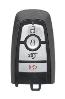 Unrefurbished OEM Ford JL1T-15K601-AB | JL1T-15K601-AC 4 Button Key Fob - Grade A