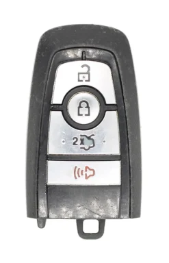 Unrefurbished OEM Ford JR3T-15K601-AB JR3T-15K601-AD M3N-A2C931426 4 Button Key Fob - Grade C