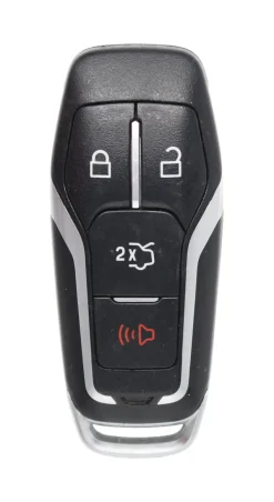 Unrefurbished OEM Ford Mustang M3N-A2C31243800 4 Button Key Fob - Grade A