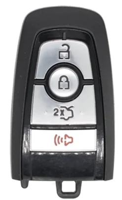 Unrefurbished OEM Ford Mustang JR3T-15K601-AB AC AD 4 Button Key Fob - Grade A