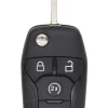 Unrefurbished OEM Ford N5F-A08TDA 4 Button Key Fob - Grade A