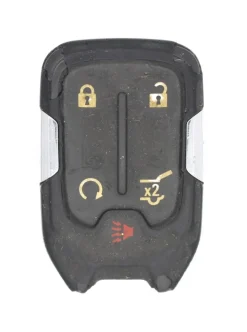 Unrefurbished OEM GMC 13584502F HYQ1AA 5 Button Key Fob - Grade C