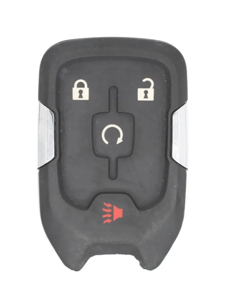 Unrefurbished OEM GMC 13584513F HYQ1EA 4 Button Key Fob - Grade C