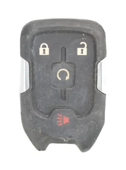 Unrefurbished OEM GMC HYQ1AA 4 Button Key Fob - Grade C