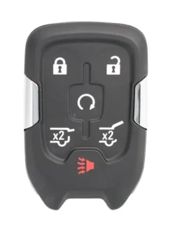 Unrefurbished OEM GMC HYQ1EA 5 Button Key Fob - Grade A