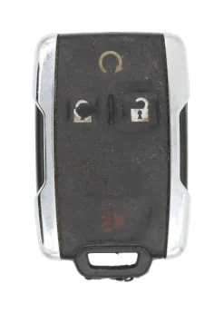 Unrefurbished OEM GMC M3N-32337100 4 Button Key Fob - Grade C
