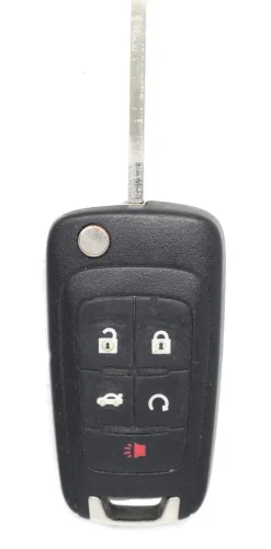 Unrefurbished OEM GMC 13501514 OHT01060512 5 Button Key Fob - Grade C