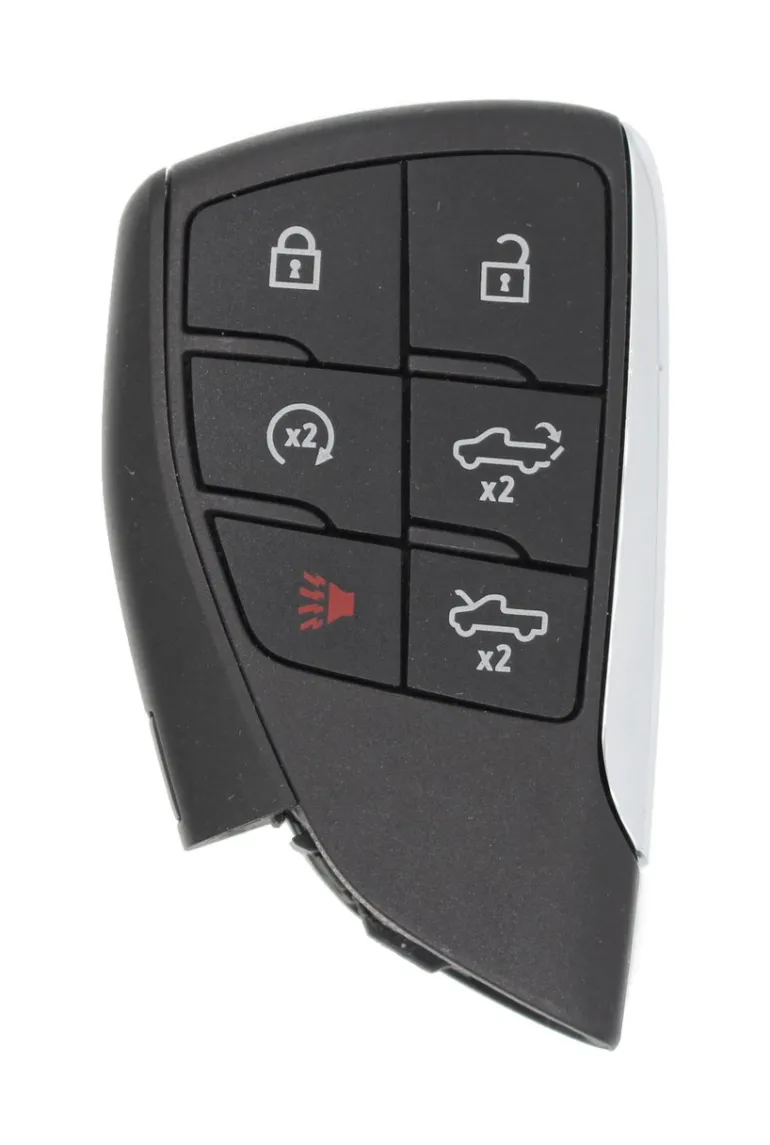 Unrefurbished OEM GMC 13560221 YGOG21TB2 6 Button Key Fob - Grade A