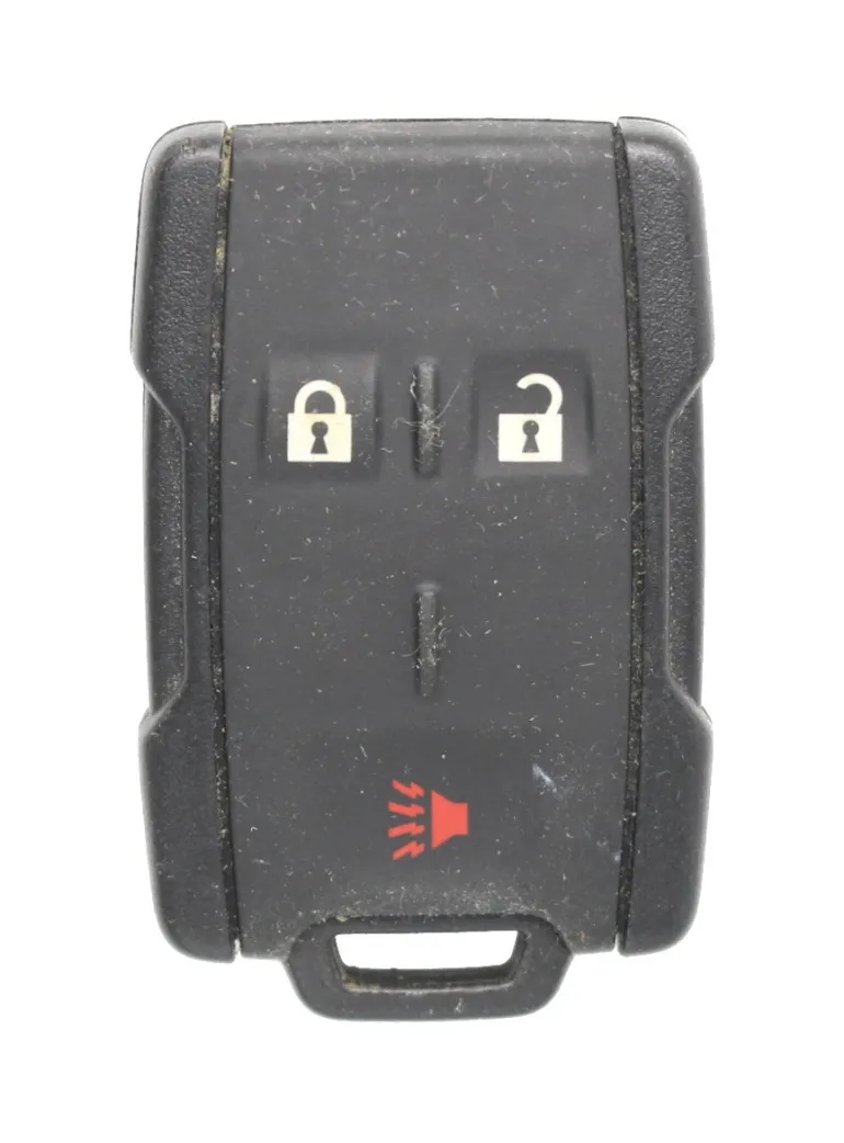 Unrefurbished OEM GM 13577771 M3N-32337100 3 Button Key Fob - Grade C
