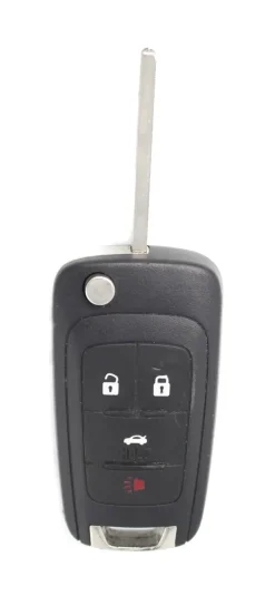 Unrefurbished OEM GM OHT01060512 4 Button Key Fob - Grade C