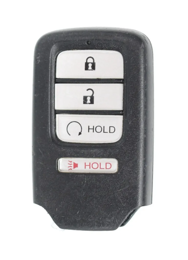 Unrefurbished OEM Honda A2C97488500 4 Button Key Fob - Grade C
