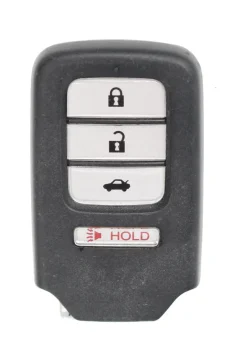 Unrefurbished OEM Honda ACJ932HK1210A No Memory 4 Button Key Fob - Grade C