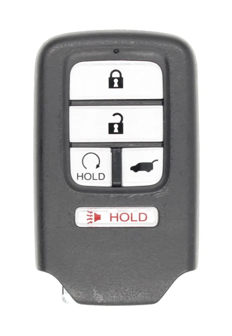 Unrefurbished OEM Honda A3C0146980000 KR5V2X Driver 2 5 Button Key Fob - Grade A
