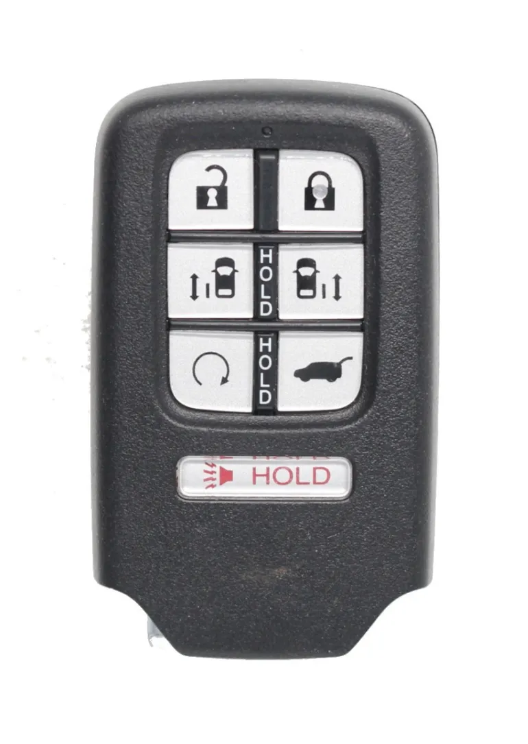 Unrefurbished OEM Honda A3C0094740000 KR5T4X Driver 1 7 Button Key Fob - Grade A