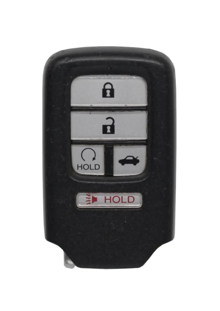 Unrefurbished OEM Honda Hybrid ACJ932HK1310A Driver 2 5 Button Key Fob - Grade C
