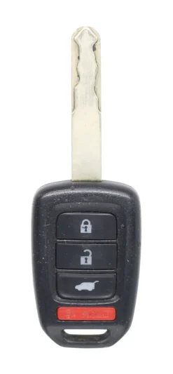 Unrefurbished OEM Honda MLBHLIK6-1TA G Chip 4 Button Key Fob - Grade C