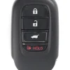 Unrefurbished OEM Honda 72147-T43-A01 KR5TP-4 4 Button Key Fob - Grade C
