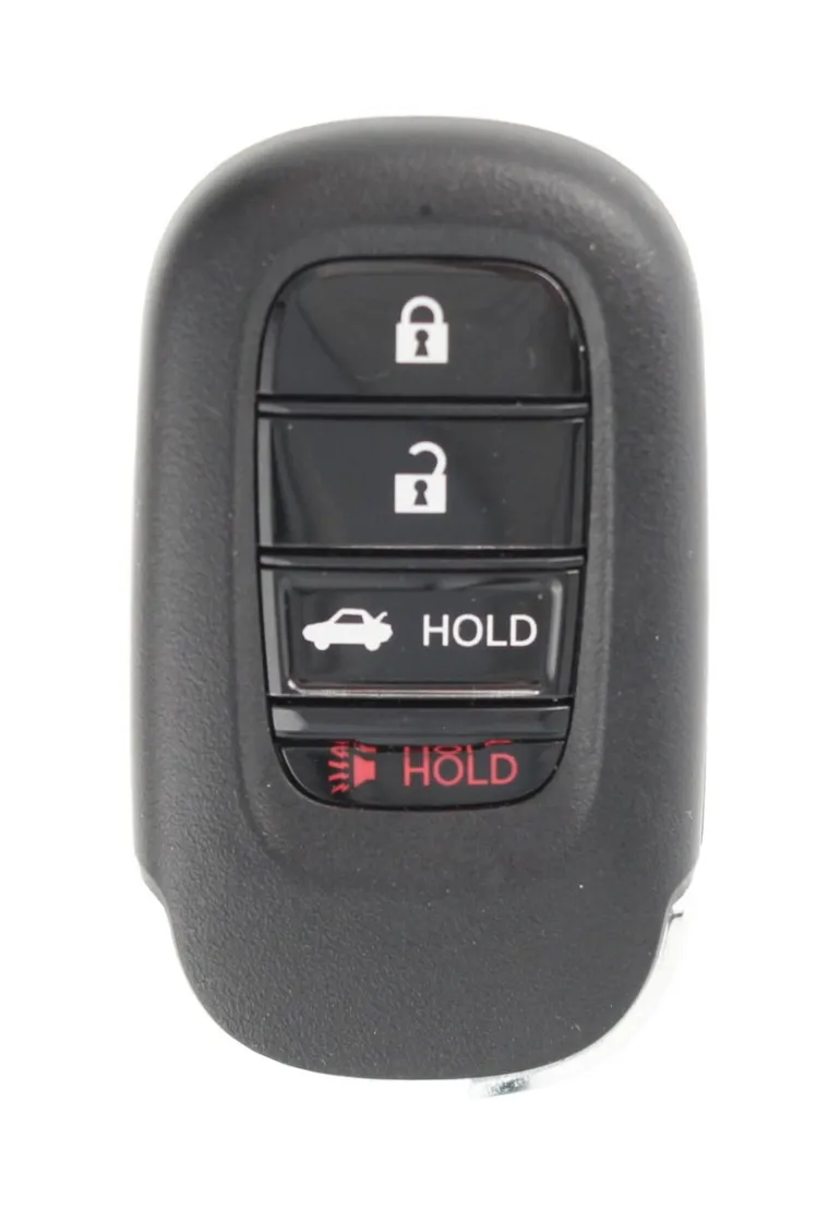 Unrefurbished OEM Honda 72147-T20-A01 KR5TP-4 4 Button Key Fob - Grade C