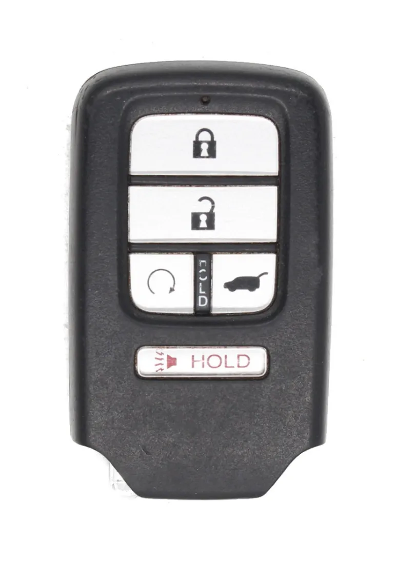 Unrefurbished OEM Honda 72147-TG7-A32 KR5V4X Driver 1 5 Button Key Fob - Grade C