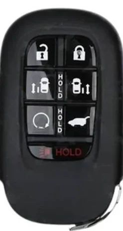 Unrefurbished OEM Honda 72147-THR-AB1 KR5TP-4 Driver 1 7 Button Key Fob - Grade A