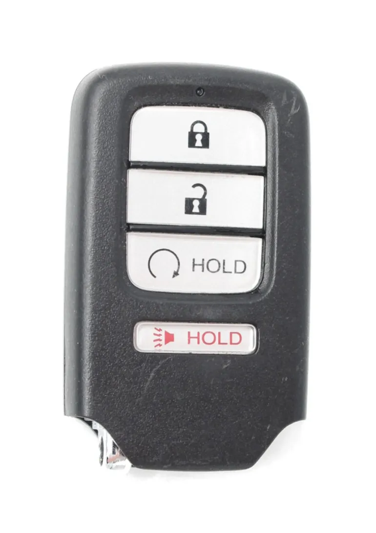 Unrefurbished OEM Honda 72147-T6Z-A31 A2C97488700 Driver 2 4 Button Key Fob - Grade C