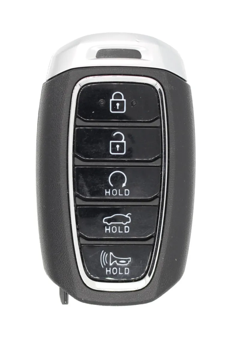 Unrefurbished OEM Hyundai 95440-AA000 NYOMBEC5FOB2004 5 Button Key Fob - Grade A