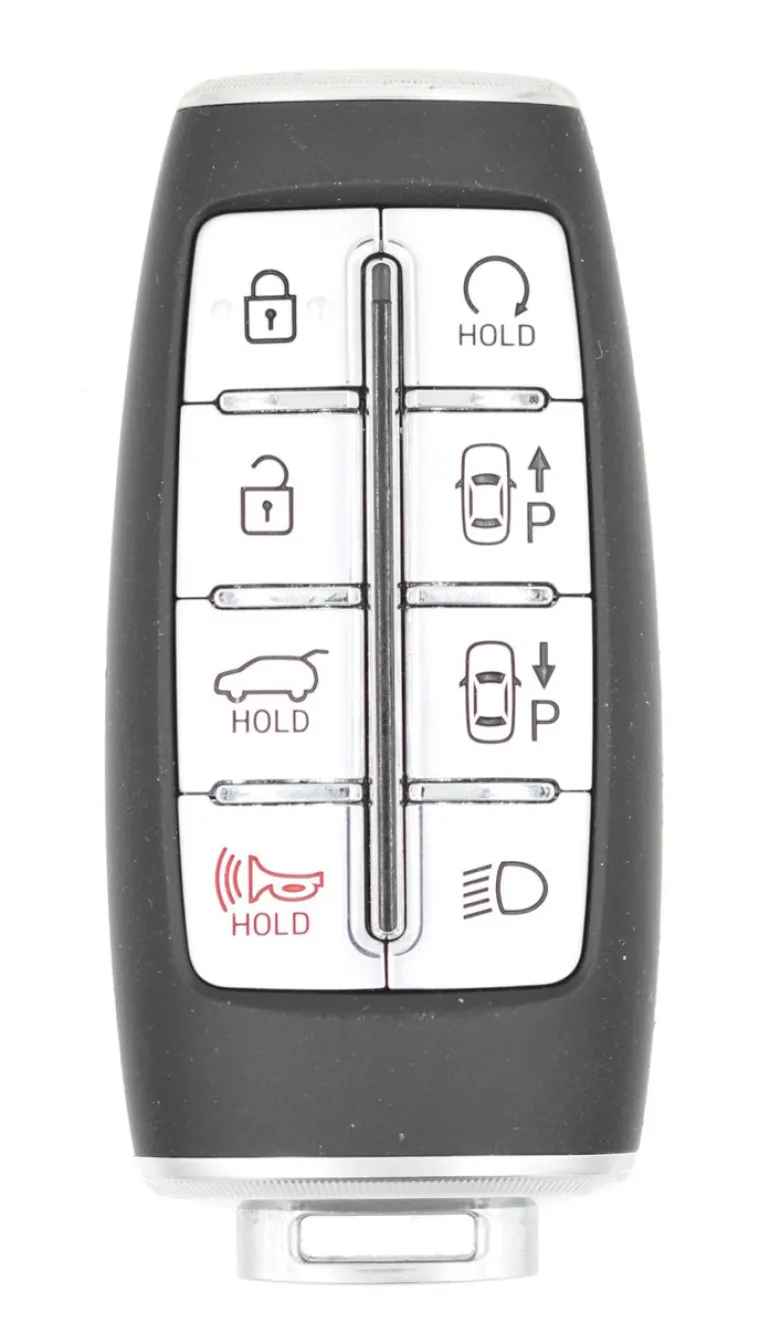 Unrefurbished OEM Hyundai 95440-AR010(JK1) TQ8-FOB-4F35 8 Button Key Fob - Grade A
