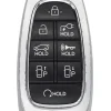 Unrefurbished OEM Hyundai CQOFD01480 8 Button Key Fob - Grade C