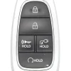 Unrefurbished OEM Hyundai CQOFNO1200 5 Button Key Fob - Grade A