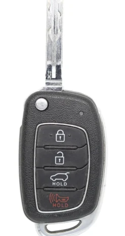 Unrefurbished OEM Hyundai 95430-D3000 | 95430-D3010 TQ8-RKE-4F25 4 Button Key Fob - Grade A