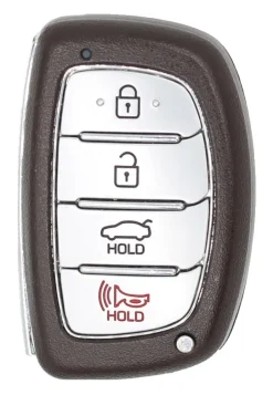 Unrefurbished OEM Hyundai FD00120 CQOFD00120 4 Button Key Fob - Grade A