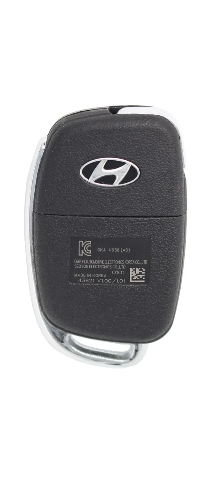 Unrefurbished OEM Hyundai 95430-F2000 | 95430-F2001 OKA-NO38 4 Button Key Fob - Grade A