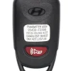 Unrefurbished OEM Hyundai 95430-F2300 OSLOKA-423T 4 Button Key Fob - Grade C