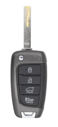 Unrefurbished OEM Hyundai 95430-G3100 OSLOKA-450T (PD) 4 Button Key Fob - Grade A