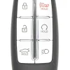 Unrefurbished OEM Hyundai 95440-G9630 TQ8-FOB-4F36 6 Button Key Fob - Grade A