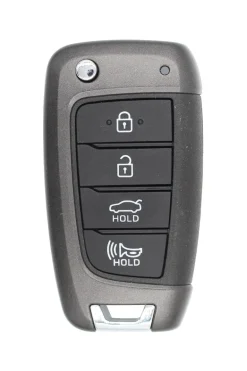 Unrefurbished OEM Hyundai 95430-J0800 NYOSYEC4TX1707 4 Button Key Fob - Grade A