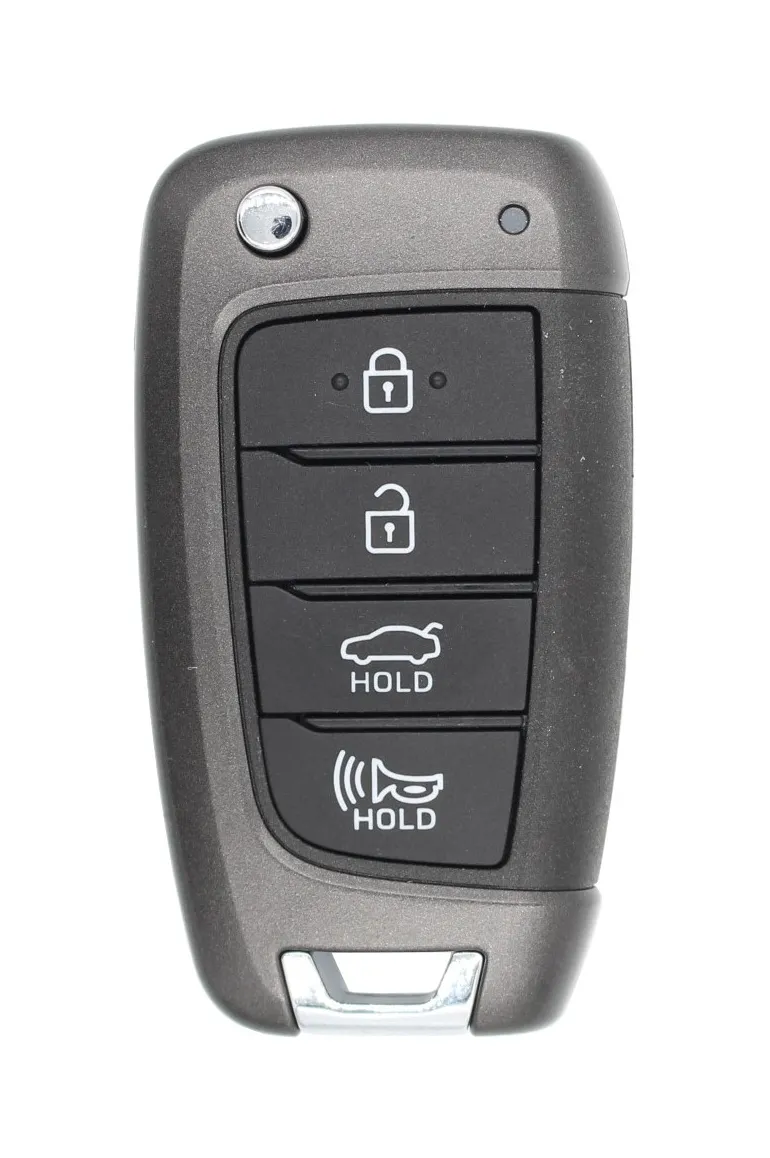Unrefurbished OEM Hyundai 95430-J0800 NYOSYEC4TX1707 4 Button Key Fob - Grade A