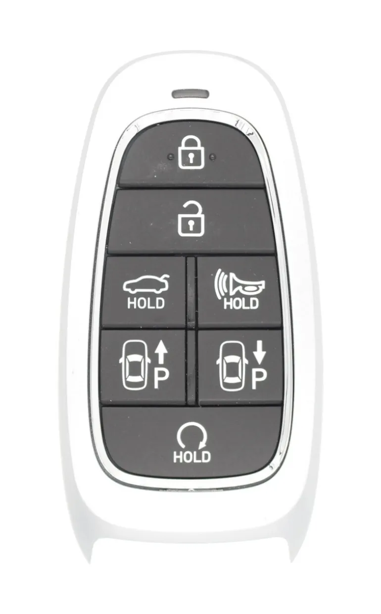 Unrefurbished OEM Hyundai 95440-L1600 TQ8-FOB-4F28 7 Button Key Fob - Grade A