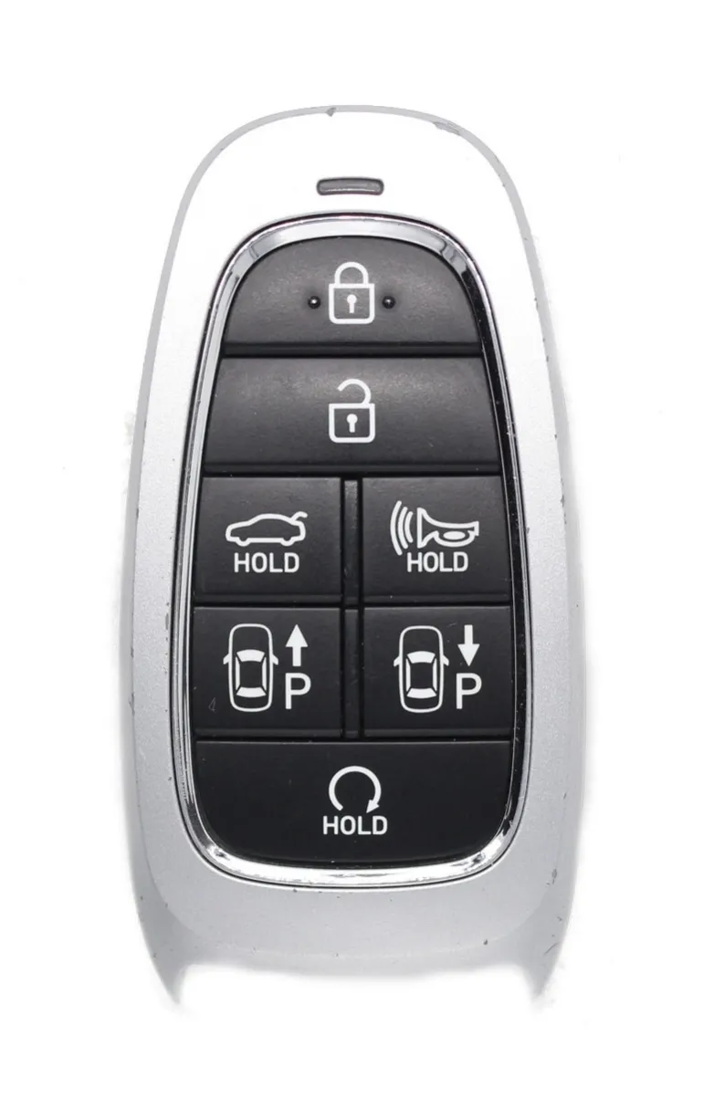 Unrefurbished OEM Hyundai 95440-L1600 TQ8-FOB-4F28 7 Button Key Fob - Grade C