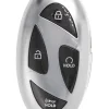 Unrefurbished OEM Hyundai 95440-L1760 TQ8-FOB-4F89U44 5 Button Key Fob - Grade C