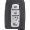 Unrefurbished OEM Hyundai 95440-2M420 SY5RBFNA433 4 Button Key Fob - Grade C