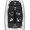 Unrefurbished OEM Hyundai 95440-M5010 TQ8-FOB-4F20 7 Button Key Fob - Grade C